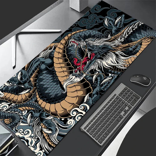 Japanese Dragon Art Gaming Mouse Mat